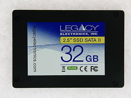 Legacy 2.5&quot; SSD SATA II 32GB Drive SSD20323P001400 - £16.56 GBP