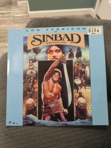 SINBAD Of the Seven Seas - Laserdisc LD &quot;RARE&quot; - Lou Ferrigno - $17.81