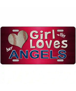 This GIrl Love Her Angels 24&quot; X 12&quot; Large Metal Sign - $710.63 MXN