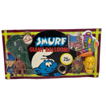 VINTAGE 1979 SMURFS MOC VENDING / GUMBALL MACHINE DISPLAY FOR TOY PRIZES... - $57.00