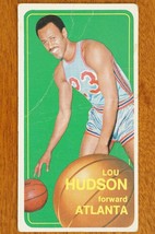 Vintage 1970-71 TOPPS #30 LOU HUDSON Atlanta Basketball Card - £7.71 GBP