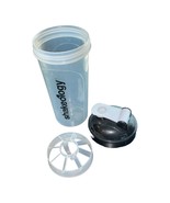 Shakeology Premium Blender Shaker measure ml &amp; oz BPA Free Clear Cup Bot... - $7.83