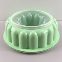 Tupperware 3-Piece Jel-Ring Ice Mold Mint Green 1202-6 1201-9 Tupper Sea... - £11.62 GBP