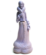 Avon Cotillion Cologne Roaring Twenties Lady Purple Bottle 6.5” t Granny... - $133.04 MXN