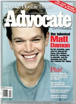 Advocate Magazine January 18, 2000 Matt Damon - Very Good - £7.32 GBP