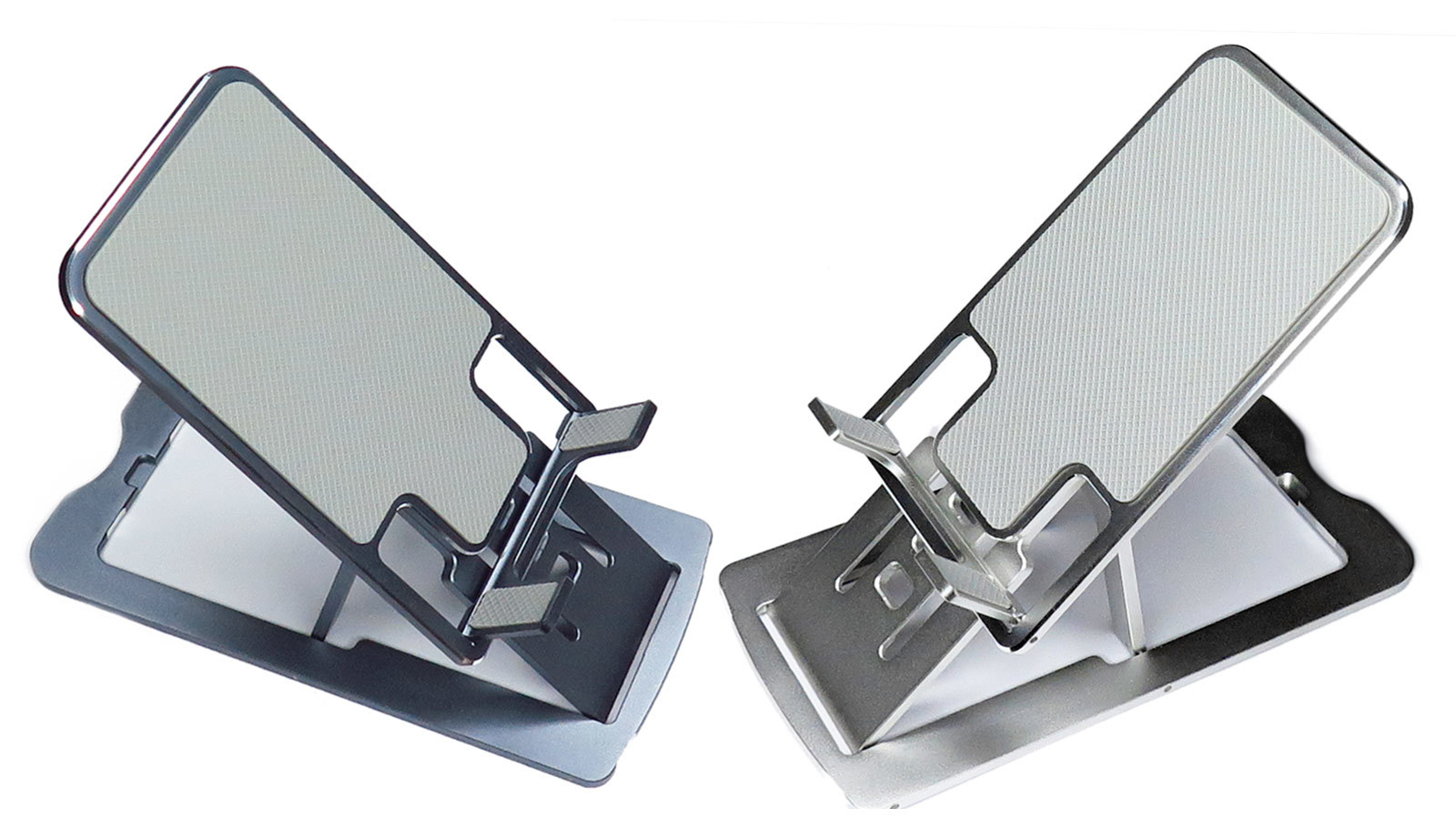 Ultra Slim Precision Metal Alloy 100% Foldable & Adjustable Desktop Stand - 7mm