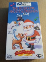 The Rudolph, Frosty &amp; Friends Sing Along (Vhs) - New Sealed - £14.98 GBP