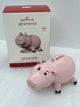 2014 Hallmark Ornament BANK ON HAMM Disney Toy Story Piggy Bank Magic VI... - £20.90 GBP