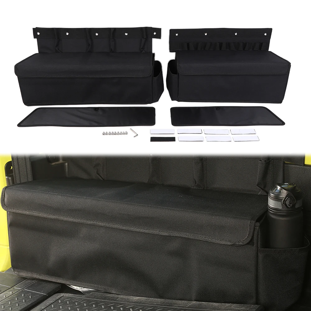 Foldable Rear Trunk Side Storage Bag Box Organizer for Suzuki Jimny 2019-2023 - £215.28 GBP
