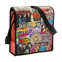 Beatles - Recycled Messenger Tote Bag - $28.66
