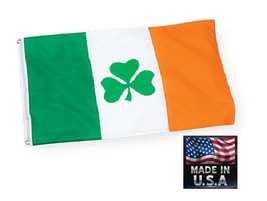 IRISH SHAMROCK IRELAND Clover In/Outdoor SuperPoly FLAG BANNER Flags*USA... - £10.95 GBP
