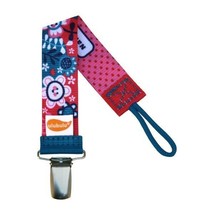 Flower Pacifier Clip - Girls - Ulubulu - Universal Binky Clip - NUK, Avent - $7.99