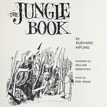 The Jungle Book 1968 Illustrated Unabridged Childrens Hardcover Classic Story image 3