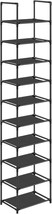 Songmics Shoe Rack, 10-Tier Shoe Shelf, Shoe Storage, Black Ulsr110B02. - £30.31 GBP