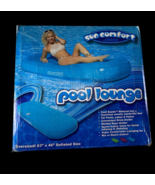 Sun Comfort Pool Lounger Float 83&quot;x46&quot; inches Blue Set Lot 2  - $2,636.65 MXN