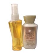 Bath &amp; Body Works Warm Vanilla Sugar Set Mist &amp; Lotion 3 oz ea. - $16.69