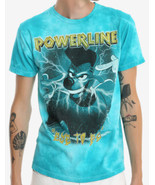 DISNEY A GOOFY MOVIE POWERLINE EYE TO EYE TIE DYE T-SHIRT - £19.06 GBP+