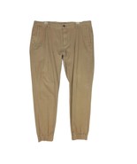 EMPYRE Jogger Chino Men&#39;s 38x28 Jag Elastic Ankle Brown Pants, Skater St... - $34.41 CAD