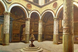 Firenze Palazzo Vecchio Cortile Italy 1910c postcard - unposted - $10.10