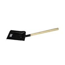 11 x 7 inch Metal Shovel Farm Wood Shovel Tool for Outdoor Garden - £11.18 GBP
