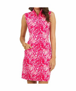 NWT IBKUL EVIE Watermelon Sleeveless Mock Golf Tennis Dress XS S M L &amp; XL - $1,525.77 MXN