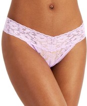 allbrand365 designer Womens Intimate Lace Thong Underwear, X-Large, Soft Lilac - £8.05 GBP