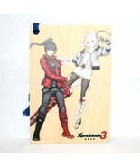 New New Official Xenoblade Chronicles 3 Limited Wooden Postcard Nintendo... - $8.90