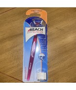 (1)  Reach Access Flosser with 8 Snap On Floss Heads Pink New Box Damaged - $17.08