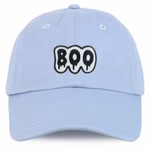Trendy Apparel Shop Boo Patch Youth Small Fit Unstructured Cotton Baseball Cap - - £16.02 GBP