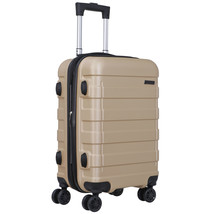 21&quot; Suitcase Luggage Hardside Expandable Carry On W/ 4 Wheels Rolling Spinner - £59.74 GBP