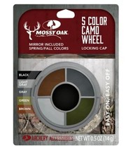Mossy Oak 5 Color Hunting Camo Wheel, (Black, Light Gray, Gray, Green, B... - $8.12 CAD