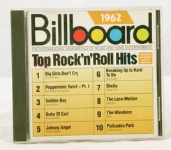 Billboard Top Rock &amp; Roll Hits: 1962 by Various Artists (CD, 1988) - £4.25 GBP