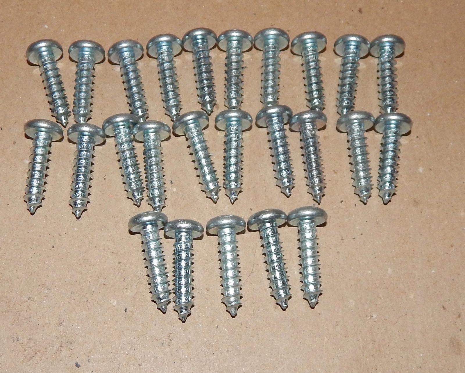 Pan Head Phillips Sheet Metal Screws 14 x 1" Tapping Zinc Blue 25 Or 50ea 153S