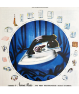 1947 Westinghouse Iron Advertisement Adjust-O-Matic Ironing Vintage DWJJ20 - $547.94 MXN