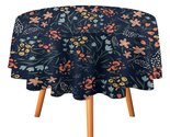 Colorful Floral Tablecloth Round Kitchen Dining for Table Cover Decor Home - £12.78 GBP+