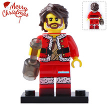Willie (Bad Santa) Christmas Themed Lego Compatible Minifigure Bricks Toys - £2.38 GBP