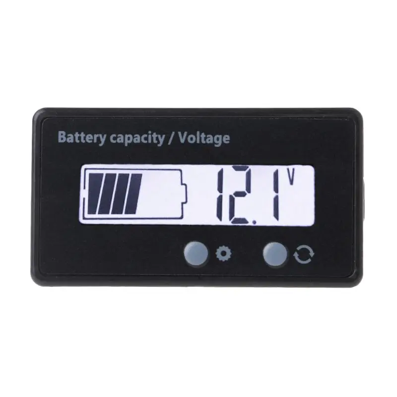 12V/24V/36V/48V 12V/24V/36V/48V LCD Acid Lead Lithium Battery Capacity Indicator - £39.80 GBP