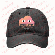 ALL THINGS GO MUSIC FESTIVAL 2024 Denim Hat Cap - $21.00