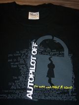 AUTOPILOT OFF You Won't Even Make A Sound Punk Band T-Shirt YOUTH LARGE ... - $16.34