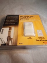 Pass &amp; Seymour Legrand MCSWV Manual On Auto-Off Switch Light, White - $13.46