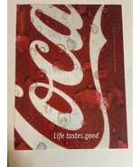 2001 Coca-Cola Coke Vintage Print Ad Advertisement Life Taste Good Soda pa5 - $7.91