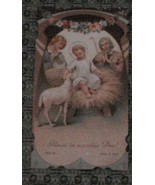 Vintage Collectible Religious Card, Pretty - Toddler Age Jesus, Mary &amp; J... - $5.41 CAD