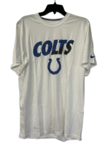 Nike Men&#39;s Indianapolis Colts Legend Staff Practice T-Shirt White-Medium - £15.90 GBP