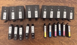 21 Virgin Empty HP 923 Ink Cartridges 15 Black  2 each Magenta Cyan Yellow - $36.51