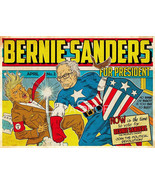 BERNIE SANDERS VS DONALD TRUMP Democratic DNC Convention 2016 Poster - £9.57 GBP+