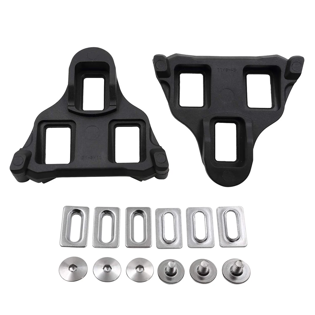 Road Bicycle Pedal Cleats Set Mountain Bike Lock Pedal Kit Easy to Set up Hex Wr - $121.30