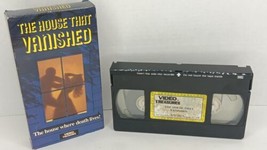 Vtg VHS THE HOUSE THAT VANISHED Horror Slasher  Movie Video Treasures  - £9.33 GBP