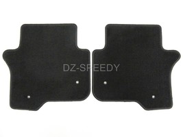 OEM 2005-2009 Land Rover LR3 Rear Carpet Floor Mats 2 Two Piece Set Black 05-09 - £23.32 GBP