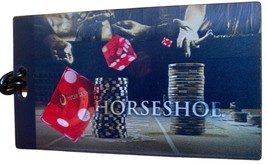 Horseshoe Casino 3D Luggage Bag Tag - £5.53 GBP