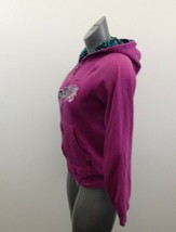 Volcom Hoodie Girls Size Large Purple Long Sleeve Hooded Full Zip Jacket - $13.85
